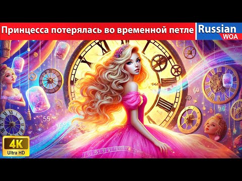 Видео: ОМГ! Принцесса и часы, вращающие время 🕰 Time-stop Princess 💗 сказки на ночь 🌜