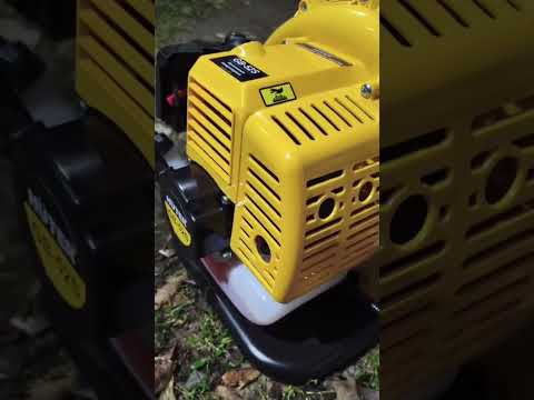 Видео: Huter GB-52S . Воздуходувка бензиновая, ранцевая.