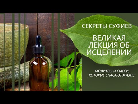 Видео: СЕКРЕТЫ СУФИЕВ: ВЕЛИКАЯ ЛЕКЦИЯ ОБ ИСЦЕЛЕНИИ. МОЛИТВЫ И СМЕСИ, КОТОРЫЕ СПАСАЮТ ЖИЗНЬ!