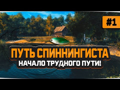 Видео: Русская Рыбалка 4 — Начало спиннинговой рыбалки. Аккаунт спиннингиста #1