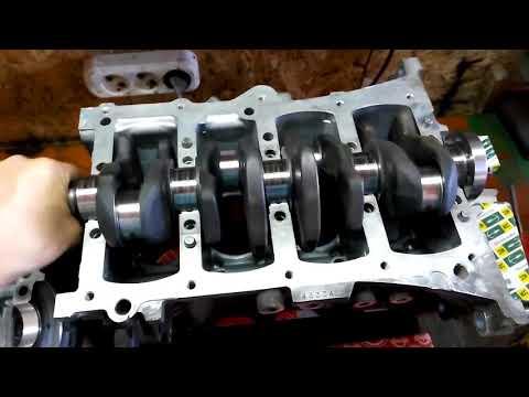 Видео: "ГТ" (1ZZ-FE) Ремонт ДВС 1.8i, 16v 129hp от TOYOTA! Часть2- сборка!