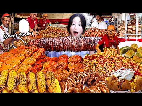 Видео: Разносим 9 турецких Street Food кафе!!🔥 Wet Burger, Kebab & Monster Potato десерт Mukbang