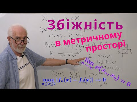 Видео: МП03. Збіжність в метричному просторі.