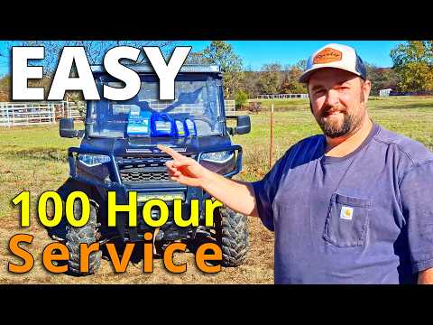 Видео: Polaris Ranger XP 1000 EXPERT делится подробными секретами 100-часового обслуживания!