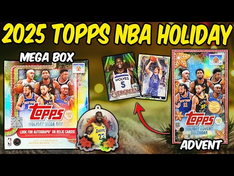 Видео: ПРАЗДНИК НБА уже здесь! 2025-26 Topps NBA Mega + Адвент-календарь ОБЗОР/ОТКРЫТИЕ
