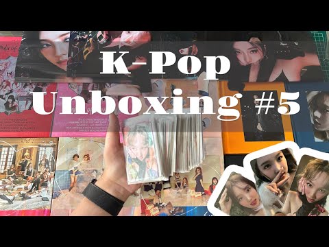 Видео: ОГРОМНАЯ распаковка кпоп карт TWICE & AESPA ✨ k-pop haul & album unboxing ep.5