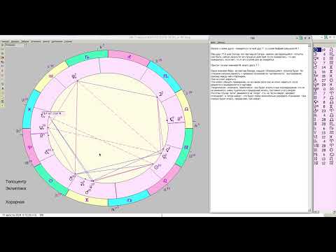 Видео: Хорарный гороскоп 27 (пример разбора хорара)