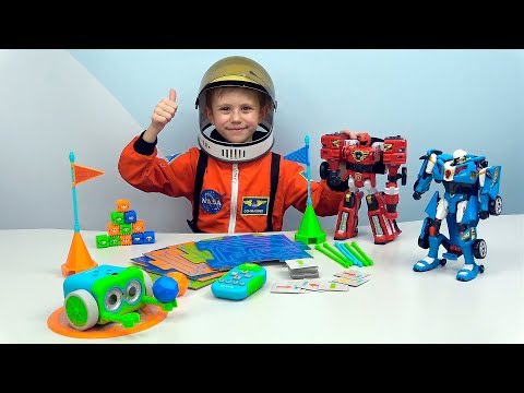 Видео: ТОБОТЫ и Умный РОБОТ Ботли. Астронавт Даник и Развивающие ИГРУШКИ для детей. Botley the coding Robot
