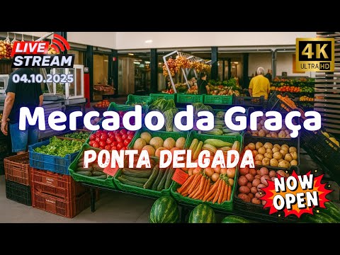 Видео: 🎥 «Субботний шопинг на Меркадо да Граса — купим свежие фрукты и овощи в Понта-Делгада!» 🌱🌍