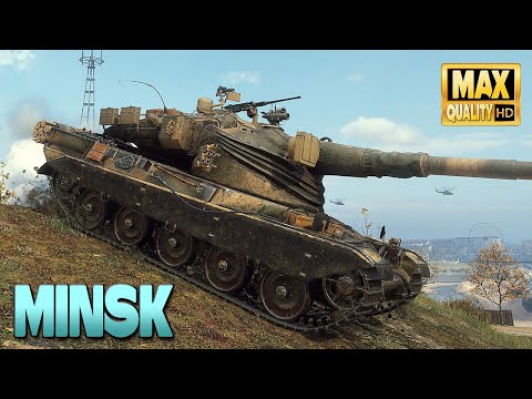 Видео: AMX 50 B: Увлекательная игра на карте Минск - World of Tanks