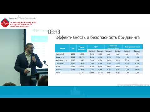 Видео: Мост-терапия гепаринами у пациентов на оральных антикоагулянтах  Лобастов К.В   5