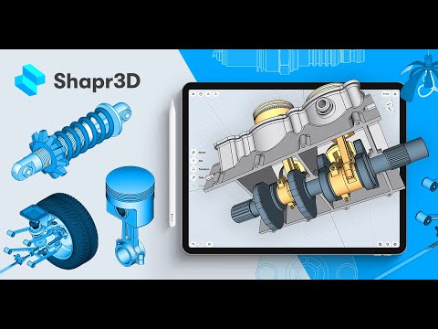 Видео: Обзор программы 3D моделирования Shapr3D