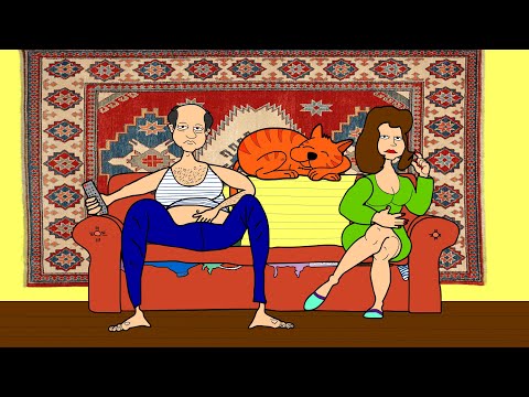 Видео: Анекдот. Что мужик с котом жены сделал