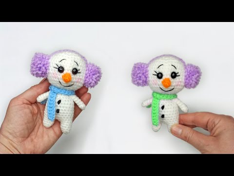 Видео: 🎄Создайте неотразимого снеговика за считанные минуты крючком🎄