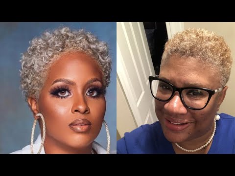 Видео: 20 красивых и очаровательных коротких естественных стрижек для темнокожих женщин старше 55 лет | ...