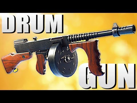 Видео: НОВО ОРЪЖИЕ - DRUM GUN | Fortnite