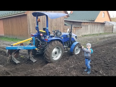 Видео: LOVOL-404_III 🚜Подивимось як він в оранці себе поведе на другій повишеній передачі🚜