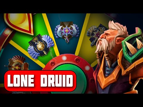 Видео: Как побеждать на Lone Druid на ранге Божество