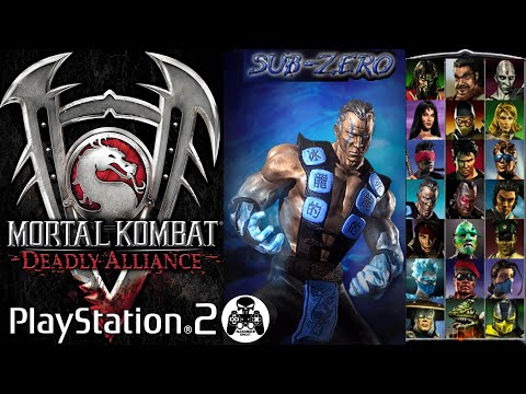 Видео: Mortal Kombat Deadly Alliance  / Sony PlayStation 2 / прохождение Sub-Zero [60fps]