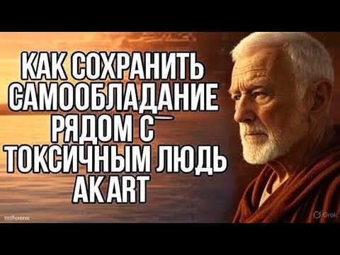 Видео: Как Сохранить Самоуважение Рядом с Токсичными Людьми | Стоицизм