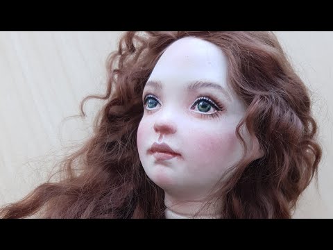 Видео: Как приклеить волосы кукле. Часть 1