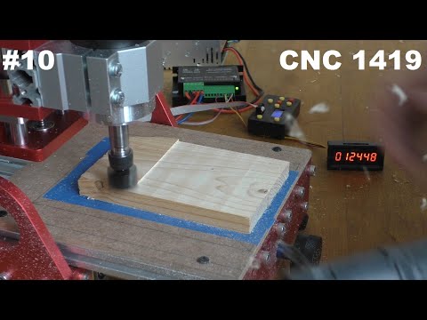 Видео: #10.  CNC 1419 - Подбор скорости фрезеровки