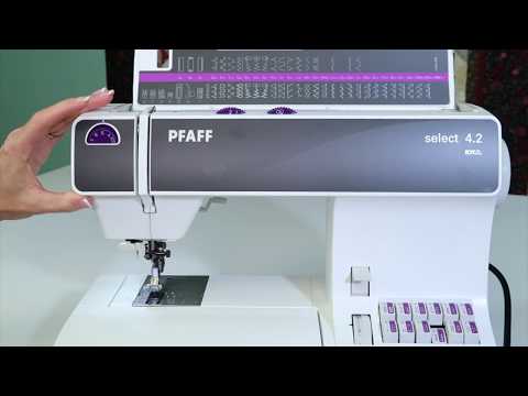 Видео: Pfaff Select 4.2 9 Выбор строчек и настроек