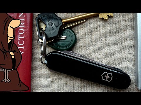 Видео: Мой EDC нож Victorinox Compact, нож на каждый день / knife collection