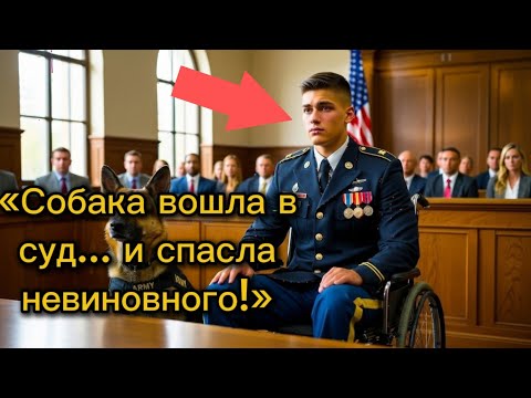 Видео: Судья Вынес Смертный Приговор Мужчине… Пока В Зал Не Зашла Собака С Уликой, Которая Всё Изменила
