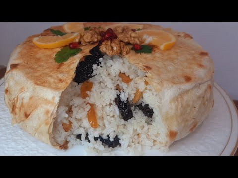 Видео: 👍Զատկի չամիչով Փլավ լավաշով , գեղեցիկ մատուցմամբ 🤗/ пасхальный #плов с изюмом/ Raisin rice pilaf