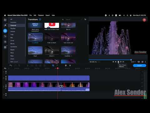 Видео: Как делать переход между видео в Movavi Video Editor Plus