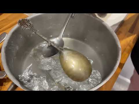 Видео: Как почистить до блеска серебро и мельхиор