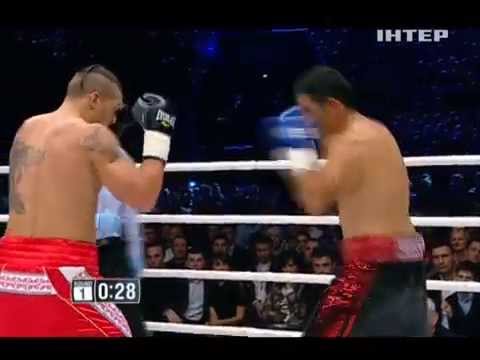 Видео: Александр Усик - Фелипе Ромеро (бой полностью)