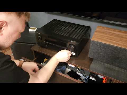 Видео: Denon 3800, распаковка и первый запуск. 🔥