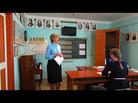 Видео: Открытый урок Калаповой Т.Ю. по сольфеджио 22.01.2022г