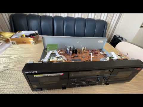 Видео: Sony tc-wr670 fix trouble, прибула на ремонт 