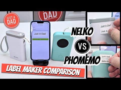 Видео: Сравнение Nelko и Phomemo Bluetooth Label Maker