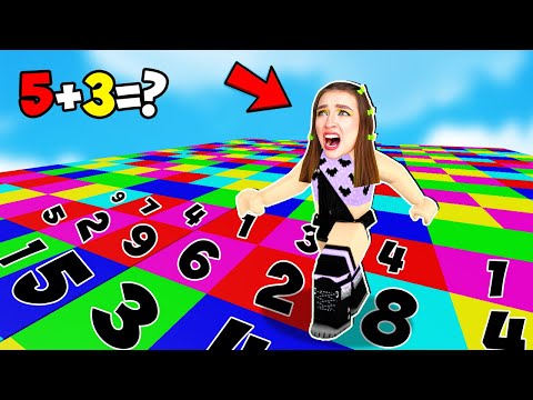 Видео: РОБЛОКС ЦВЕТНЫЕ БЛОКИ, но НУЖНА МАТЕМАТИКА ! 😱 Color Math Roblox