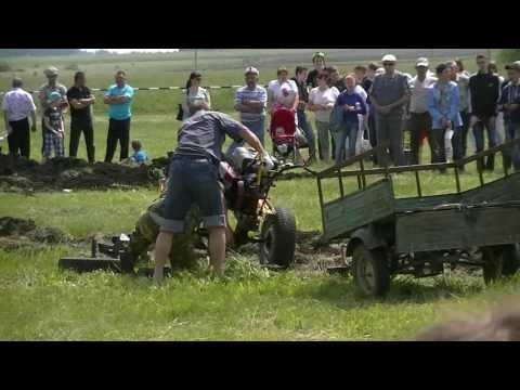 Видео: Гонки на мотоблоках 3