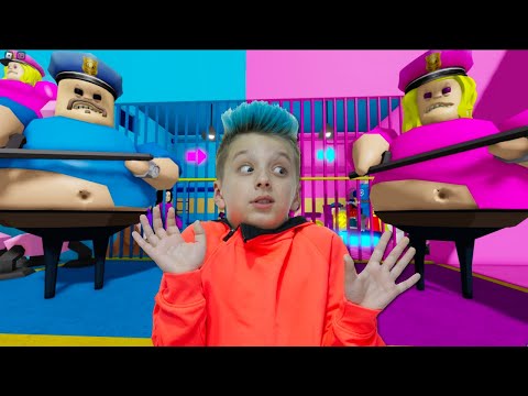 Видео: БАРРИ и БАРБИ не ДАЮТ УБЕЖАТЬ Barry and Barbie