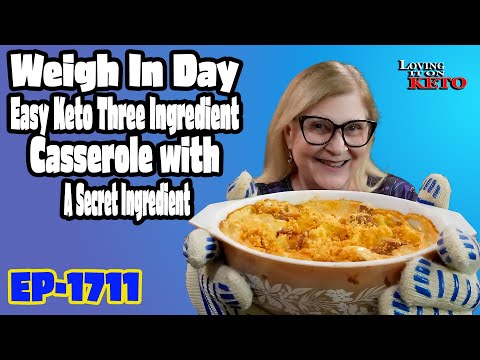 Видео: День взвешивания — простая кето-запеканка из трёх ингредиентов с секретным ингредиентом