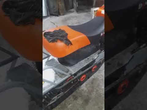 Видео: Слабые места снегохода Ирбис Динго 150