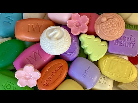 Видео: ASMR Unpacking Soap. No Talking. Распаковка цветного мыла без слов. Soap opening HAUL.