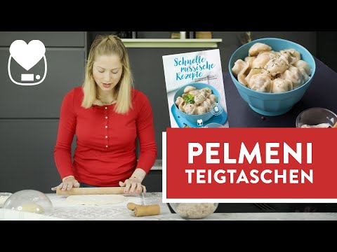 Видео: Pelmeni mit dem Thermomix / Russische Teigtaschen / пельмени / ThermoTasty