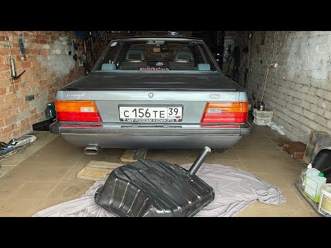 Видео: FORD TAUNUS Новый старый бензобак Закрашиваем косяки