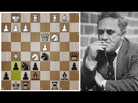 Видео: Гроза чемпионов-Ефим Геллер в острейшей схватке побеждает Спасского! Шахматы.