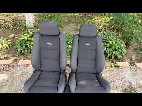 Видео: Реставрация сидений sportsitze (recaro)на BMW e34 .Часть 3.