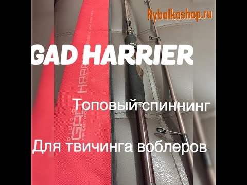 Видео: Анбоксинг посылки спиннинг GAD HARRIER из интернет магазина Rybalkashop.ru