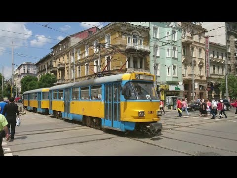 Видео: София трамвай [1009mm/1435mm], 28.05.-01.06.2018