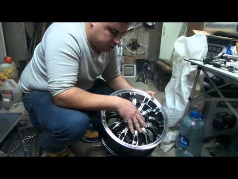 Видео: автомобильное колесо на скутер рукус qmb139